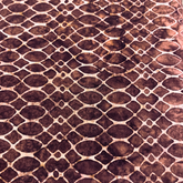 Brown Batik 100% Cotton Fabric WOF 110cm-112cm